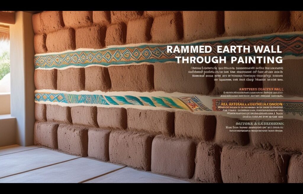 rammed earth painting